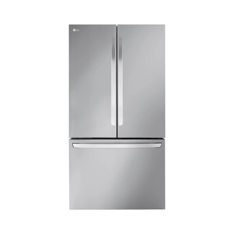 stainless steel fridge
