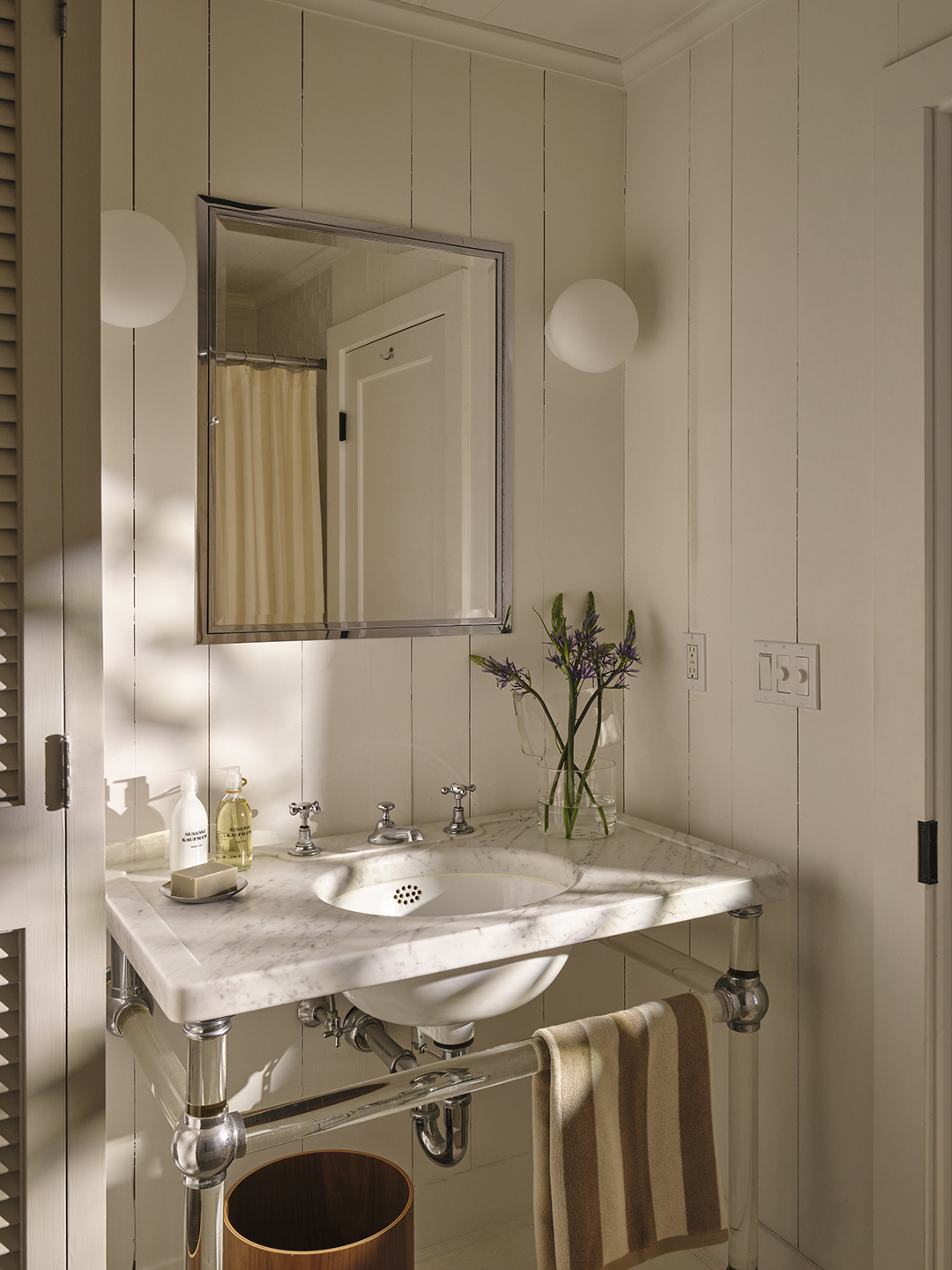 white bathroom