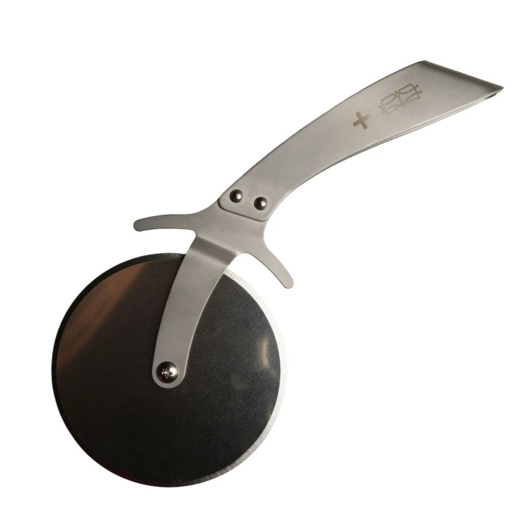 stainless steel pizza cutter