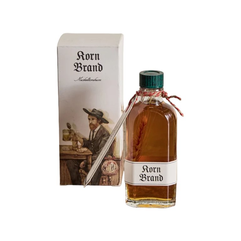 bottle of korn liquor muscle tonic