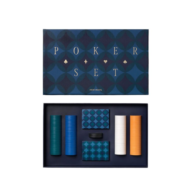 art of poker game set