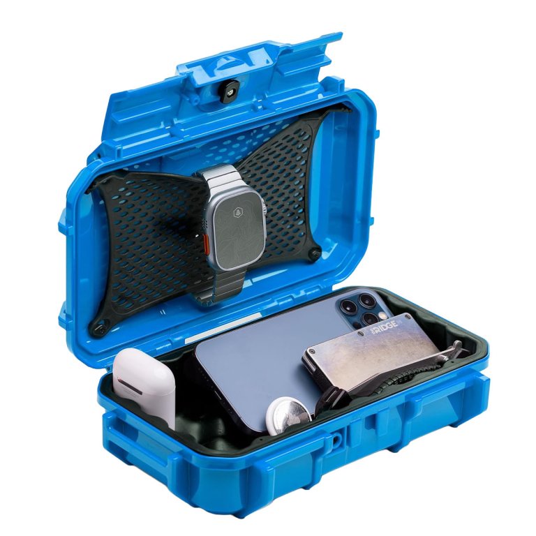 blue dry box