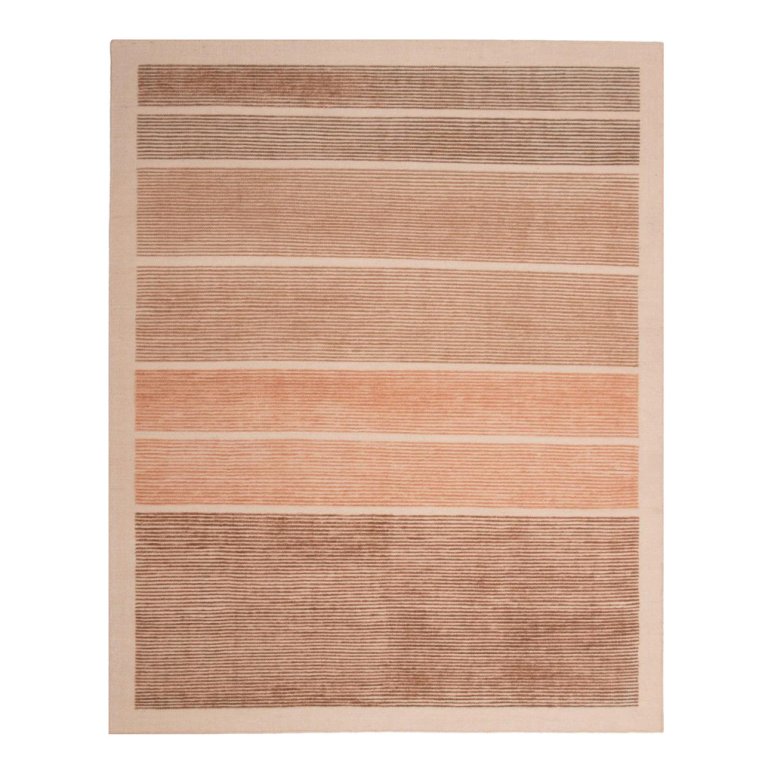desert striped rug