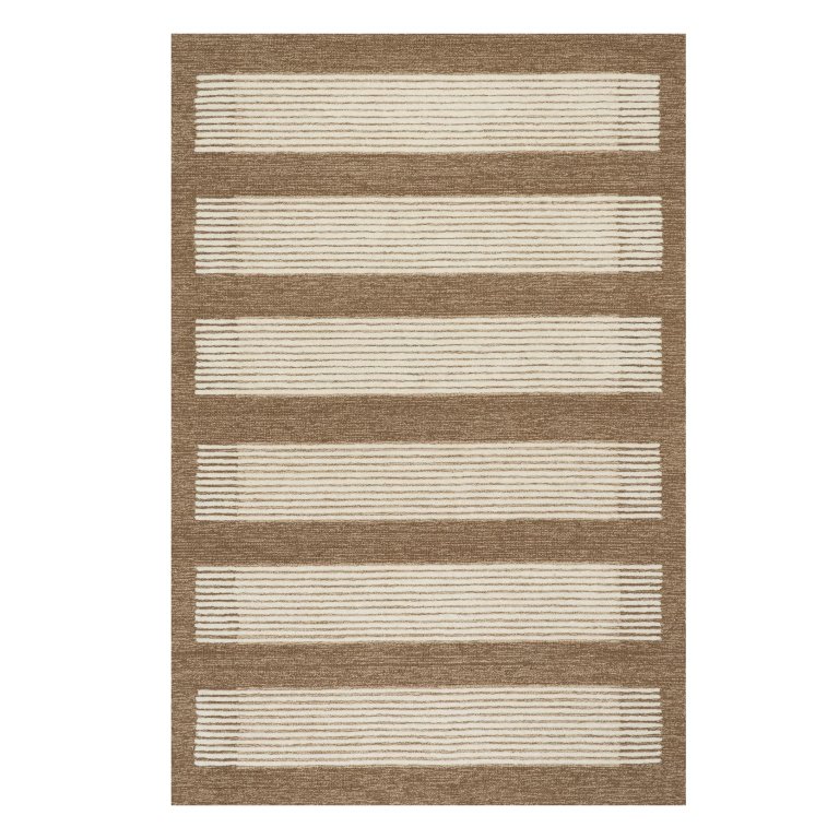 block striped rug