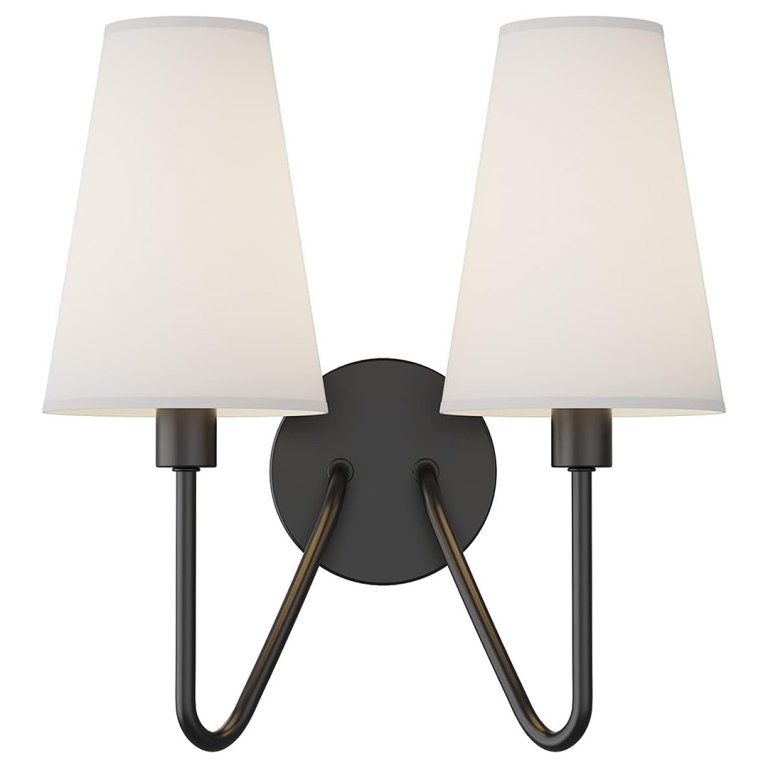 black sconce