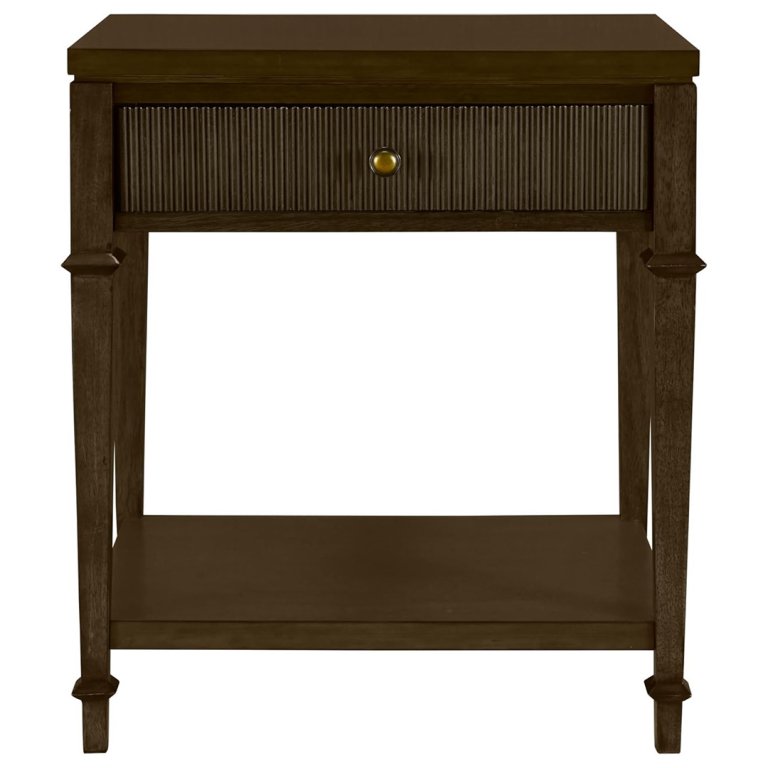 wood nightstand