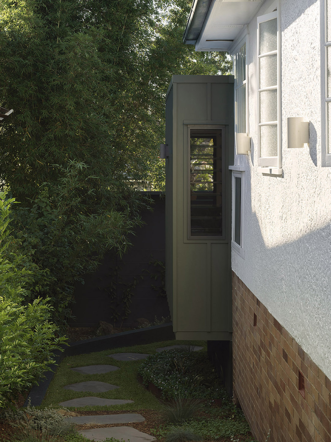 side path beside cottage