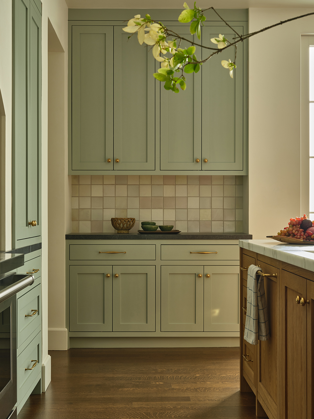 green kitchen