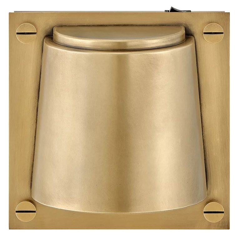 brass outdoor sconce