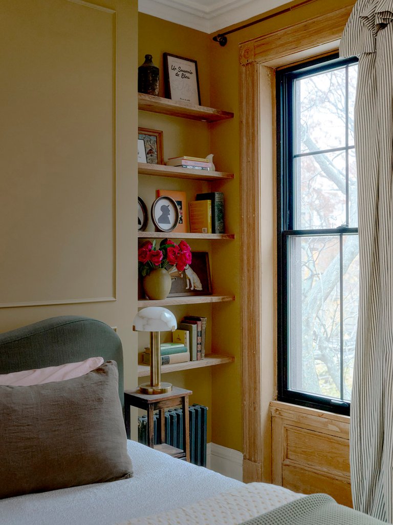 yellow bedroom