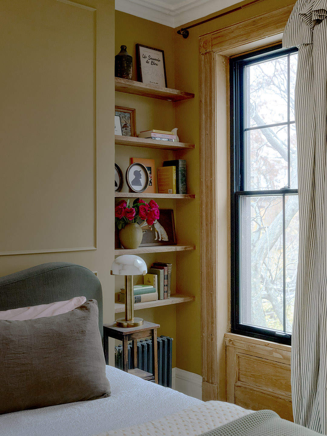 yellow bedroom