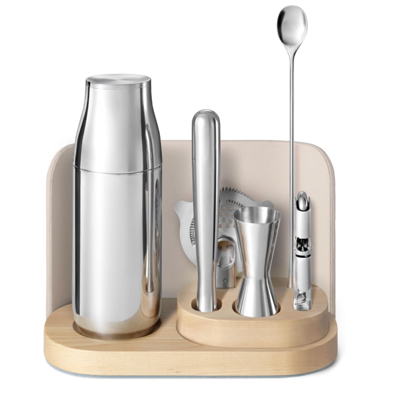 silver barware set