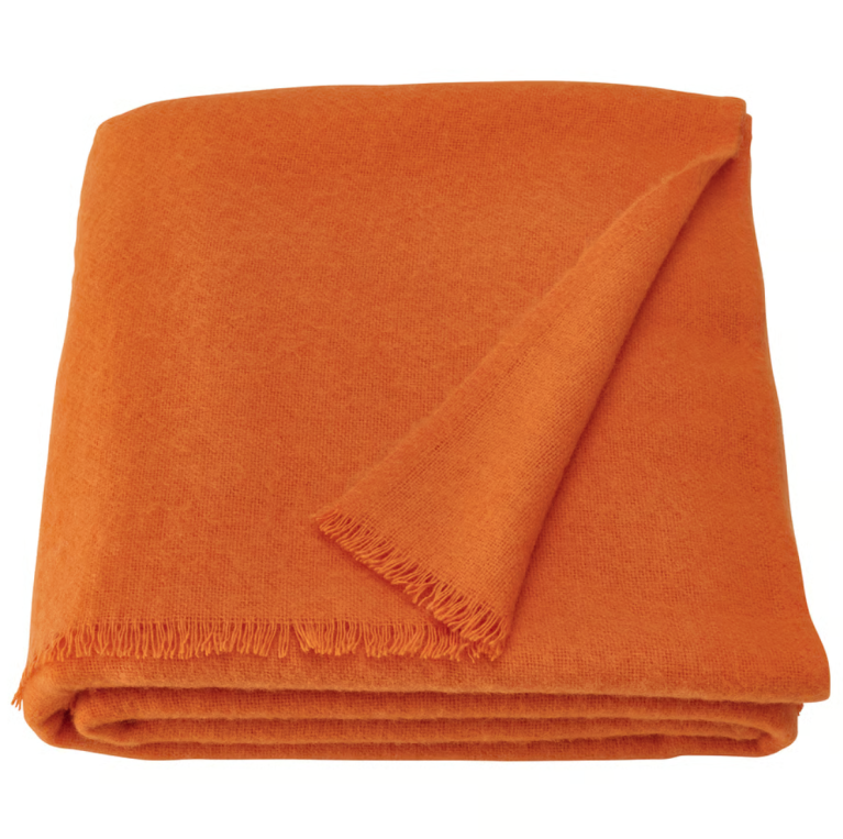 orange blanket
