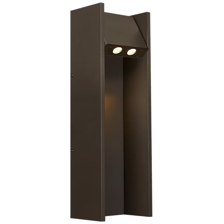 dark black wall sconce