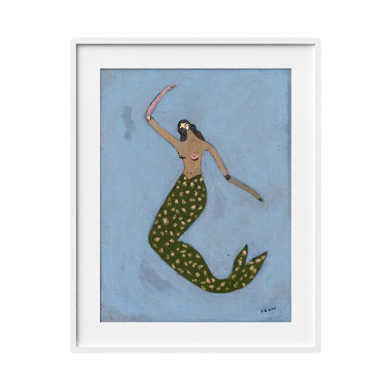 mermaid painting