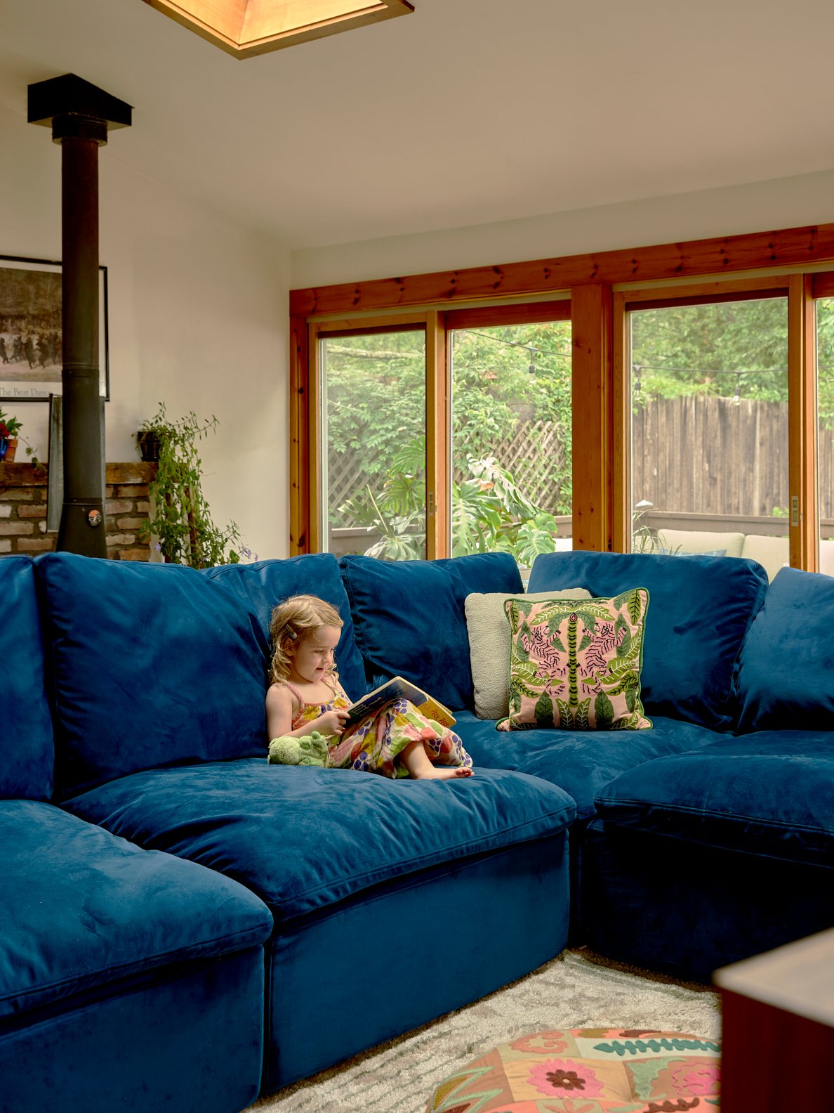 This U-Shaped Sectional Made Our Living Room Feel Bigger, Not Smaller