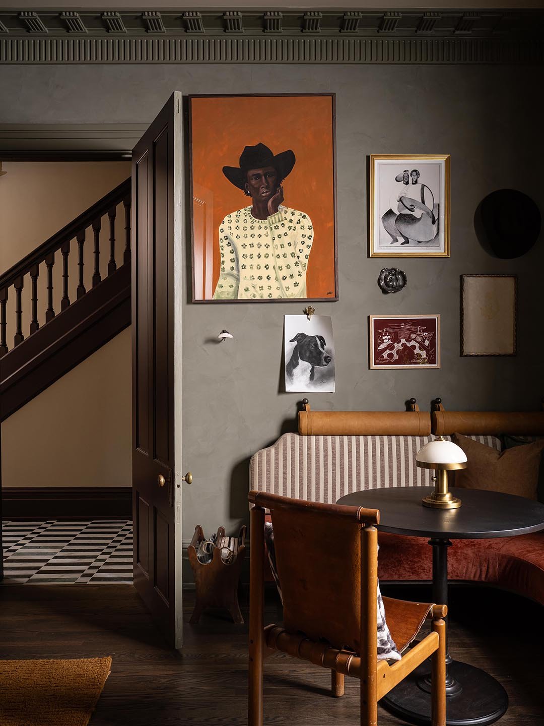 Before & After: What to Do With a Long, Narrow Room? Turn It Into a Speakeasy, Of Course