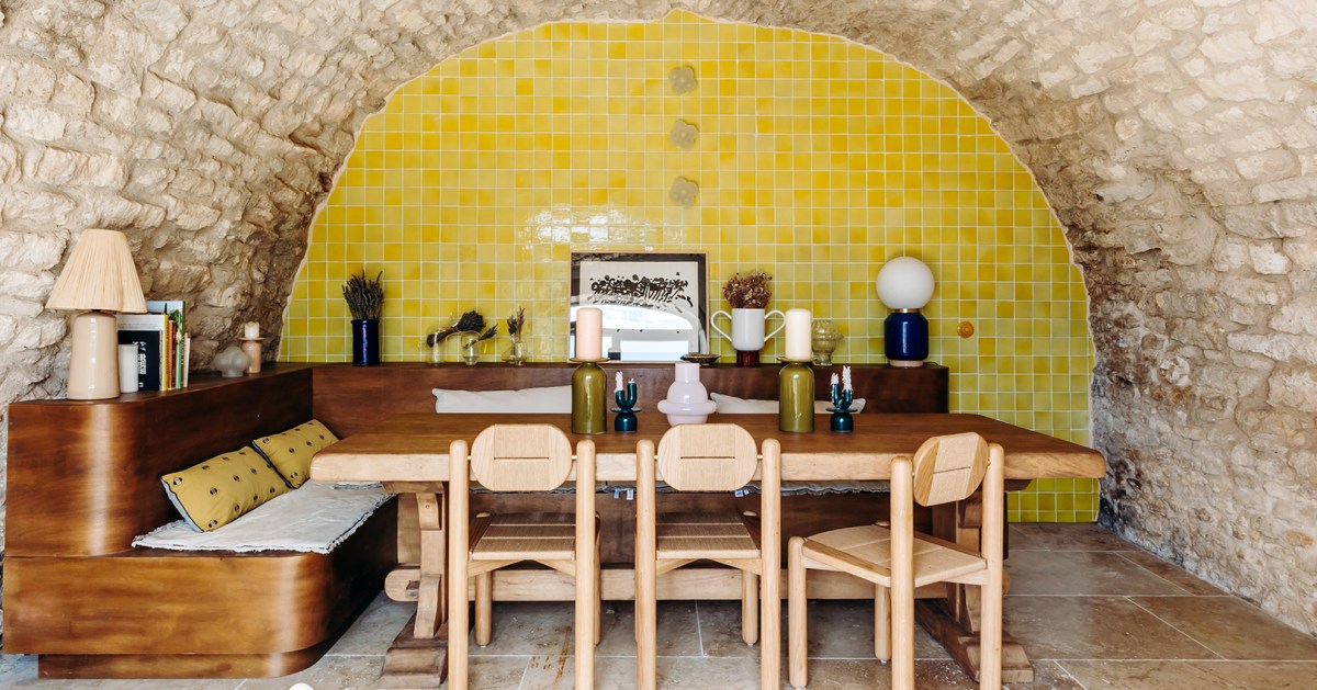 A Designer Preserved the Centuries-Old Stone in This Provençal House, Then Added Tomato Red Tile