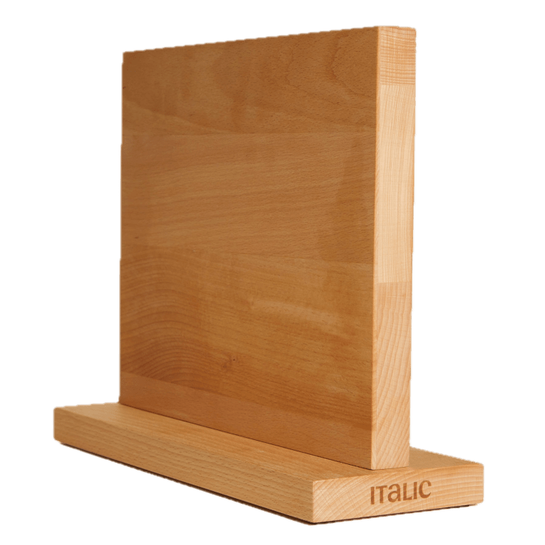 magnetic wood knife block