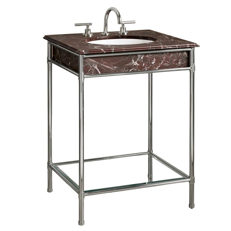 purple marble washstand sink