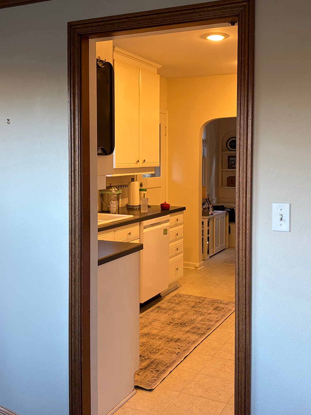 small galley kitchen