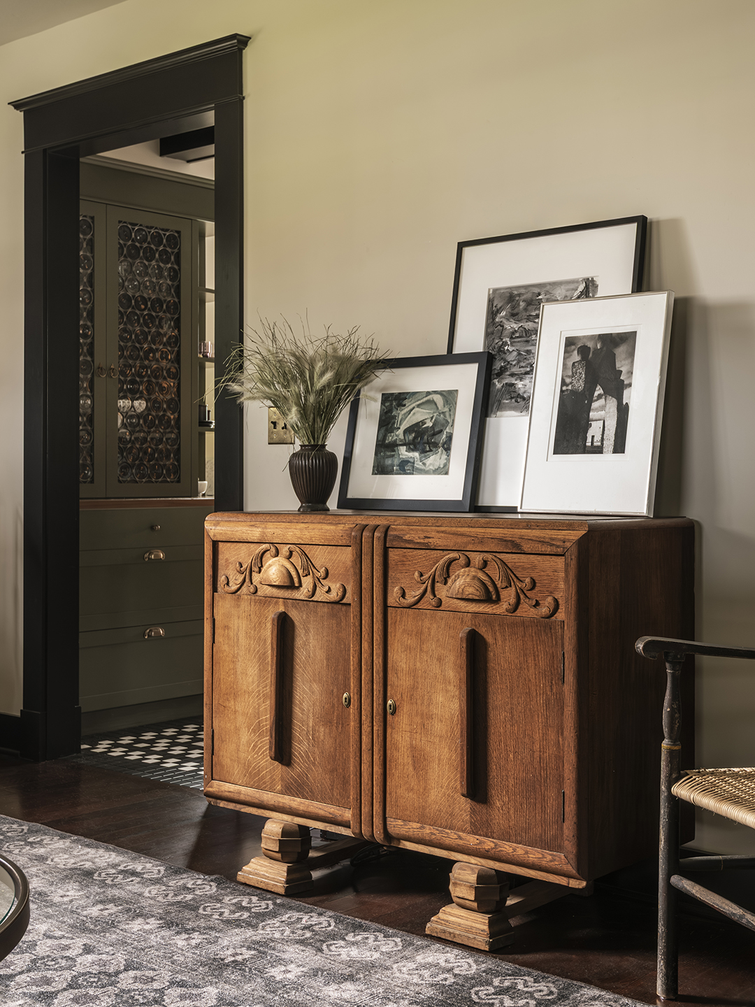 wood cabinet