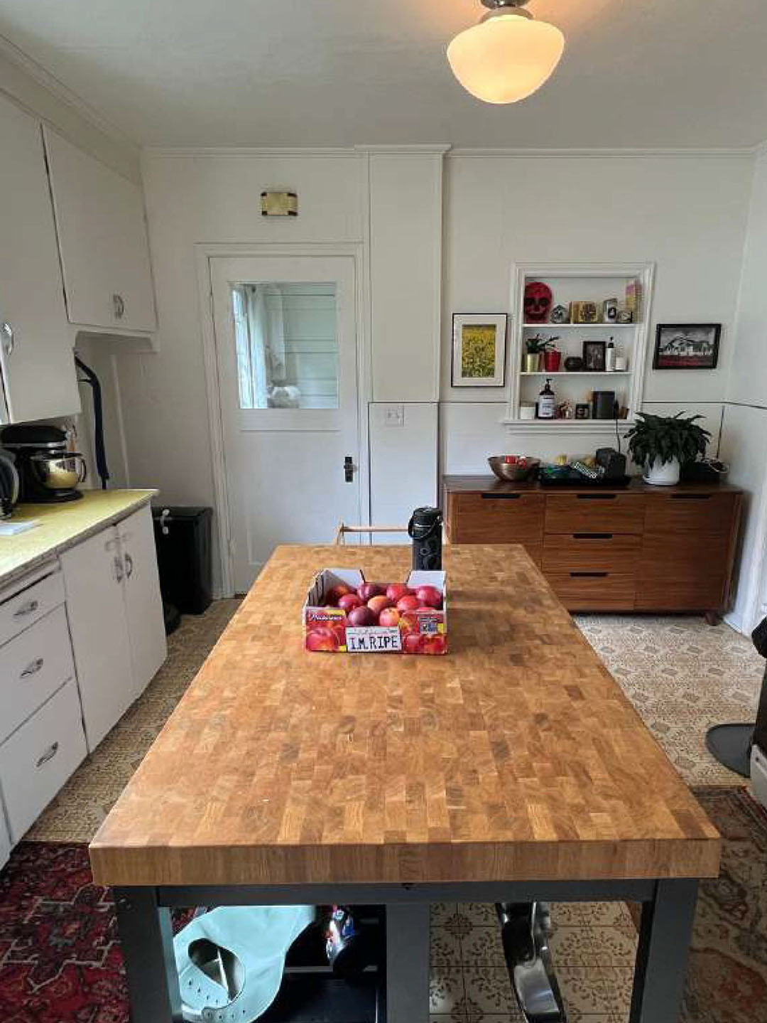 butcher block island