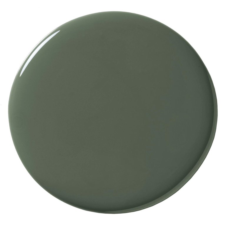 green paint