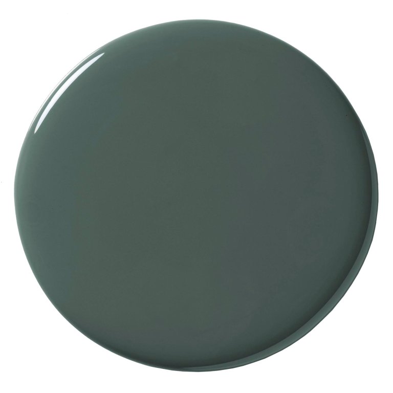 green paint
