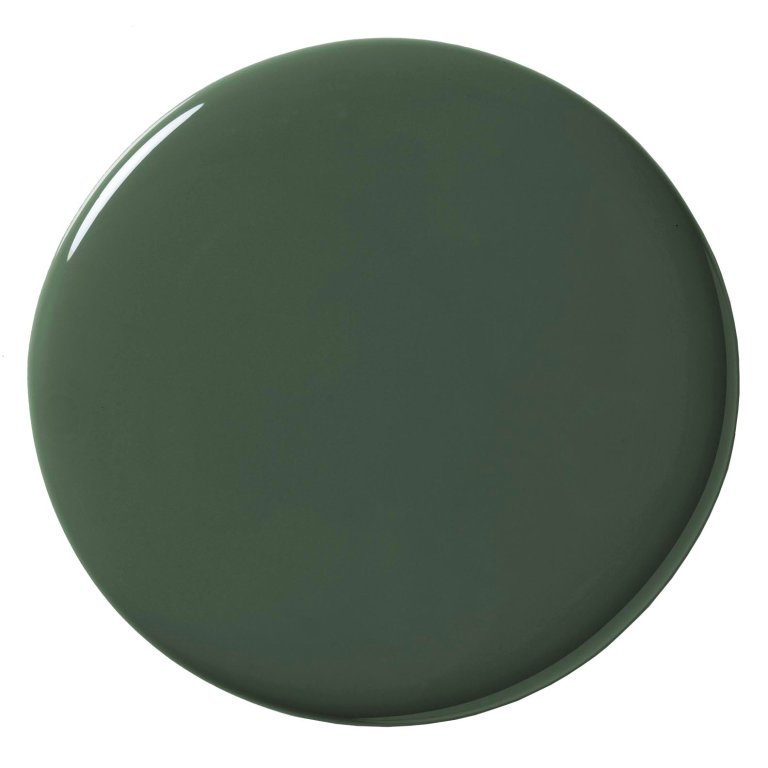 green paint
