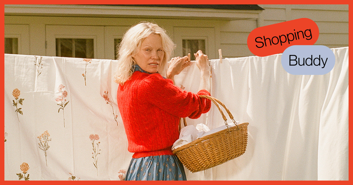 Pamela Anderson Swears By This Storage Solution for Hats—And Braids of Garlic