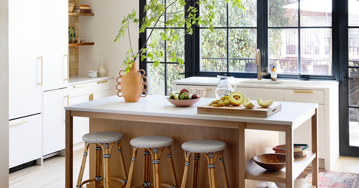 Sun-Washed Top and Bottom Floors Transport This D.C. Row House to the Mediterranean