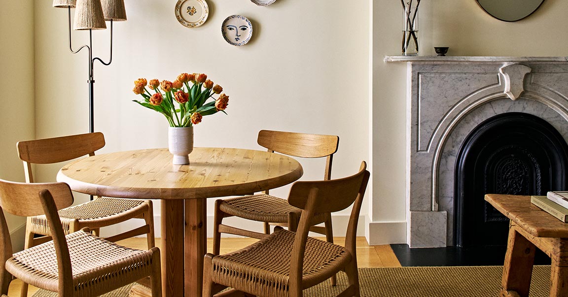 Before & After: Moving the Dining Table Made Way for This Brooklyn Apartment’s Cozy Reading Nook
