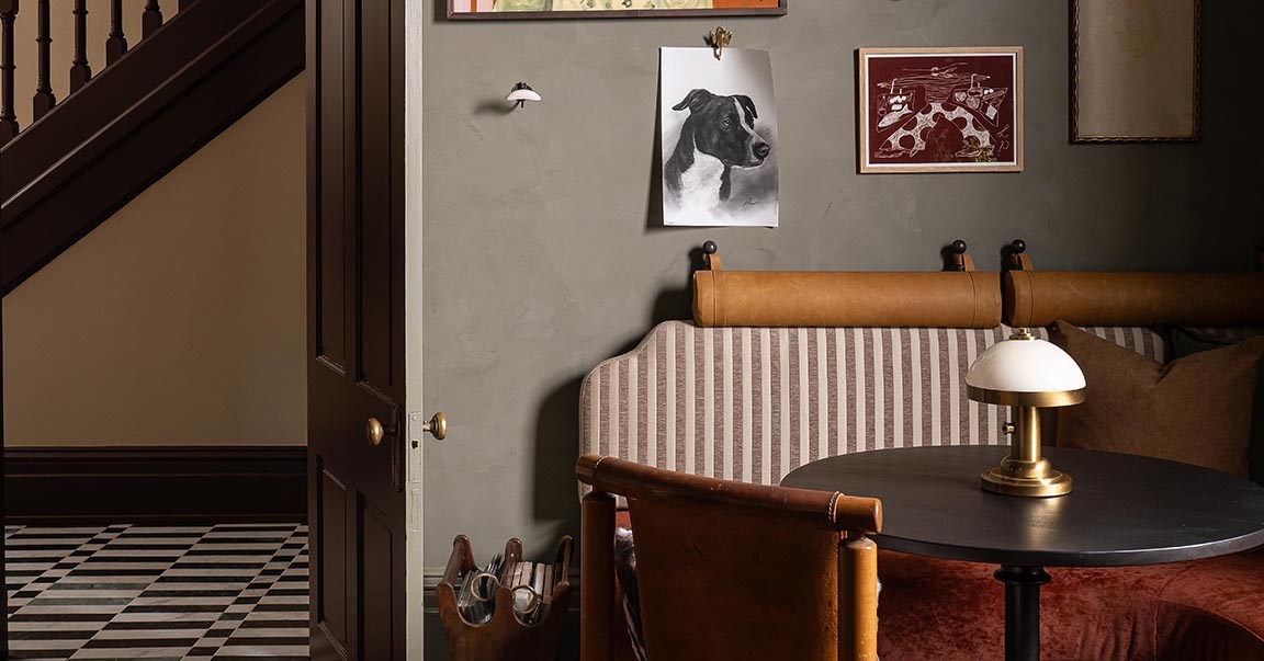 Before & After: What to Do With a Long, Narrow Room? Turn It Into a Speakeasy, Of Course