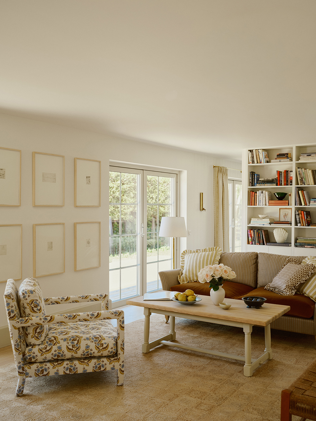 white living room