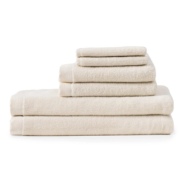 cream towel set