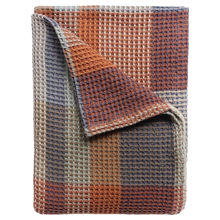 colorful plaid blanket