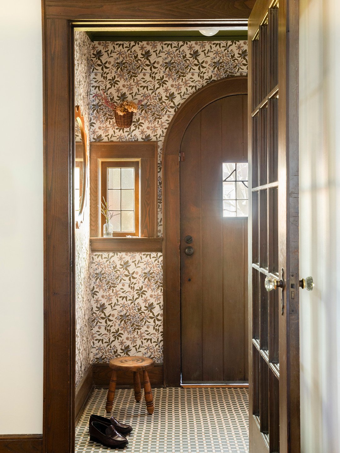tudor entryway