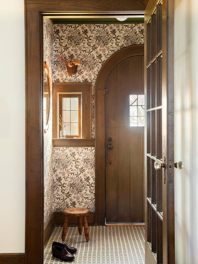 tudor entryway