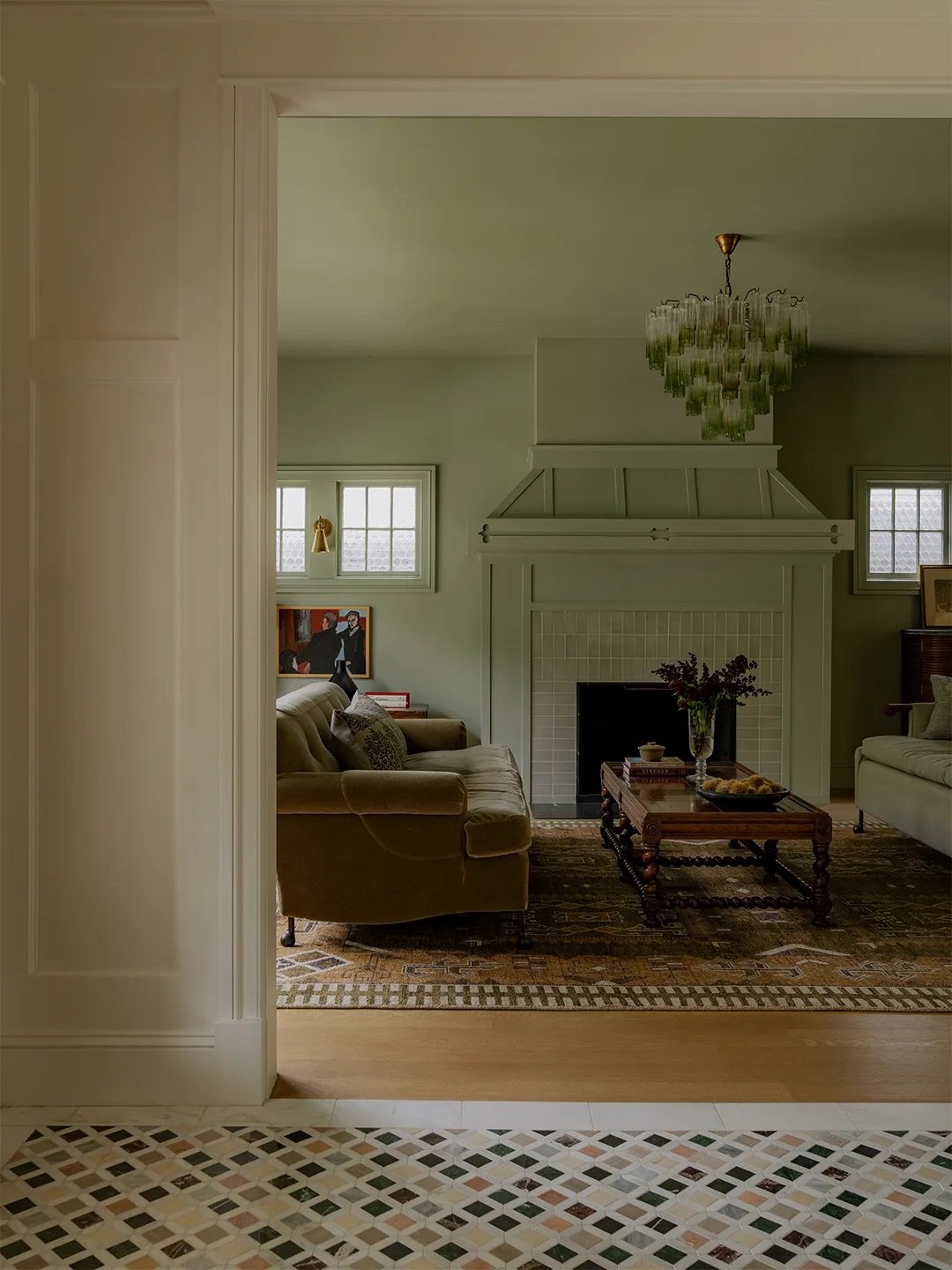 green living room