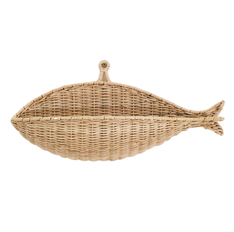 fish-shaped wall basket