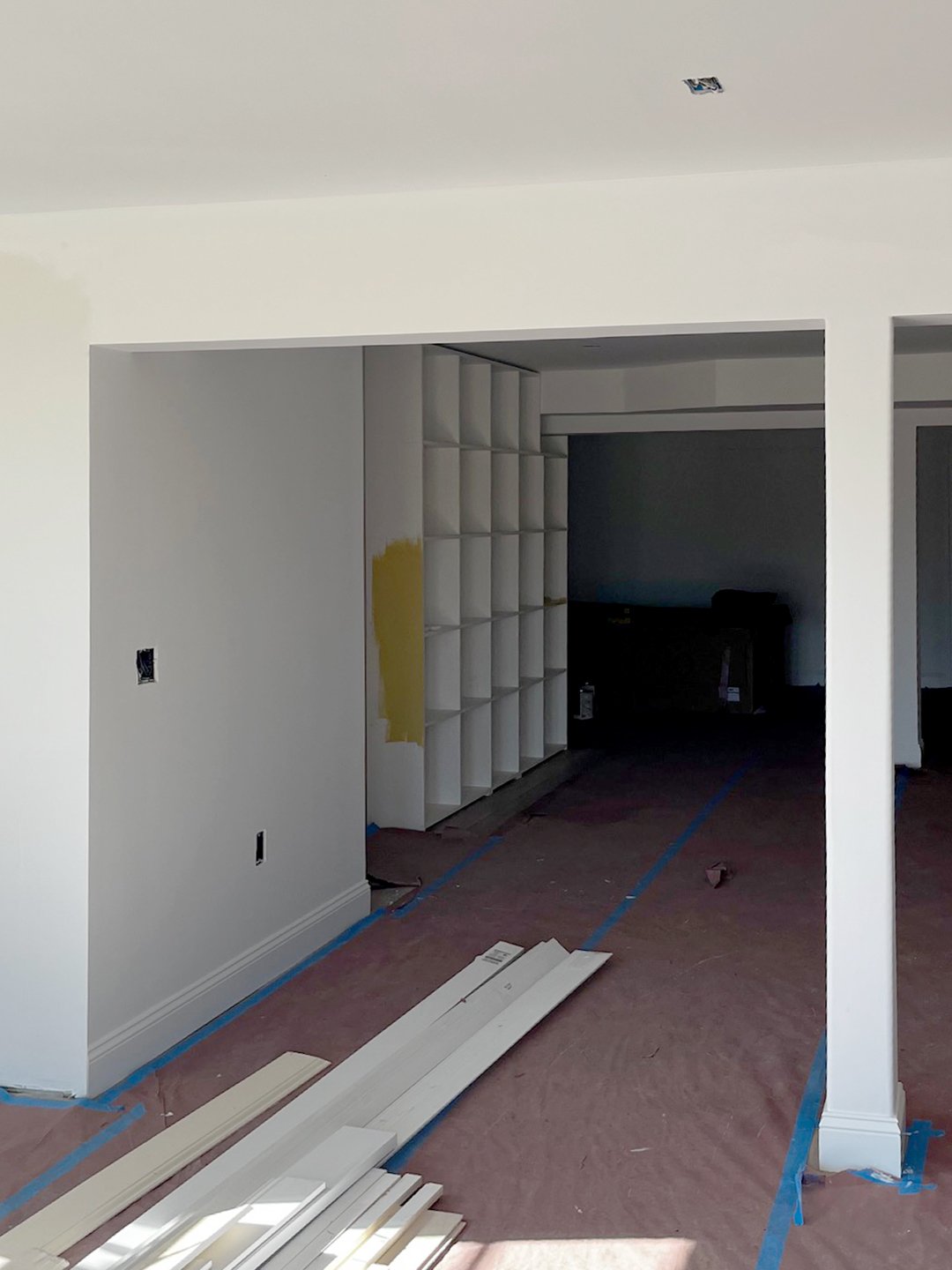 half finished basement