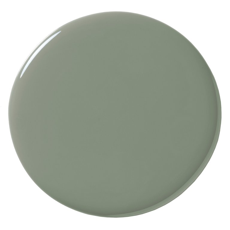 green paint