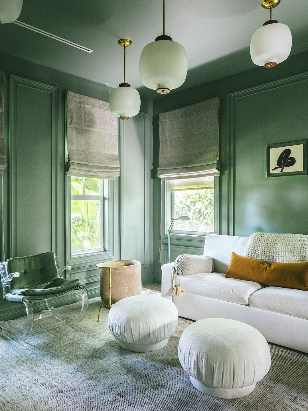 green living room