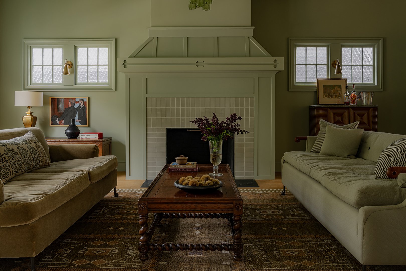 green living room