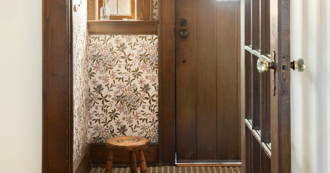 Before & After: Cracking This Tudor’s Living Room Layout Came Down to the Furniture Scale