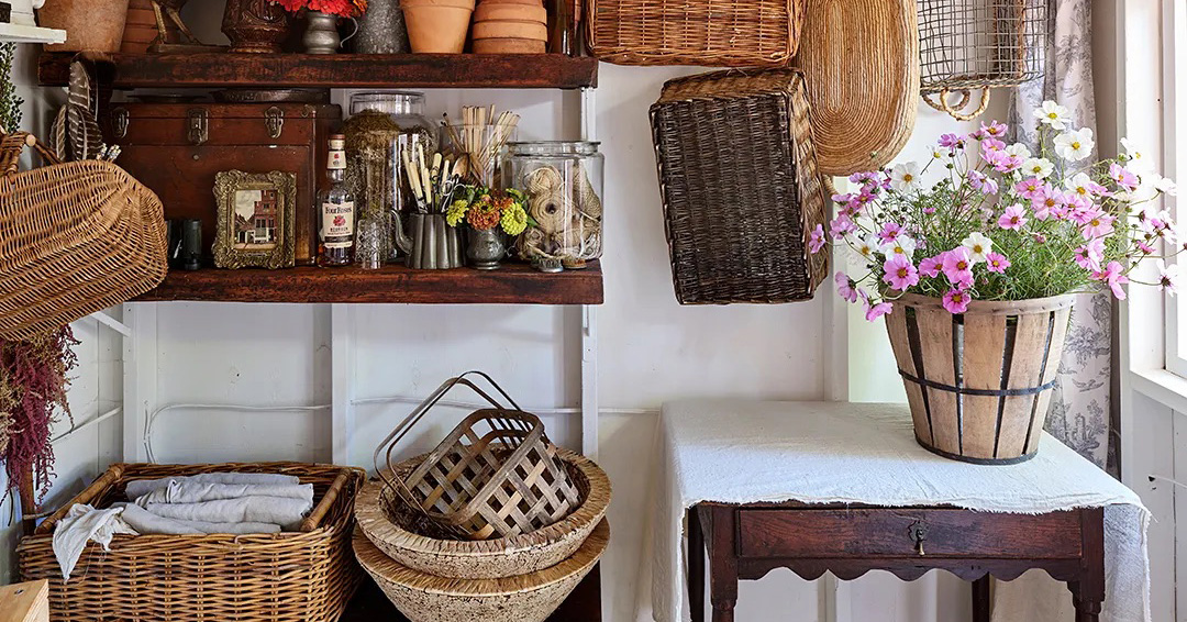 The Woven Decor Currently Filling the Wicker Man–Shaped Hole in Our Hearts
