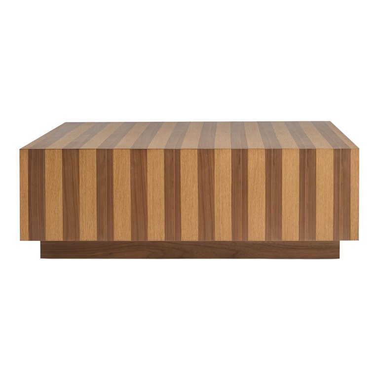 striped coffee table