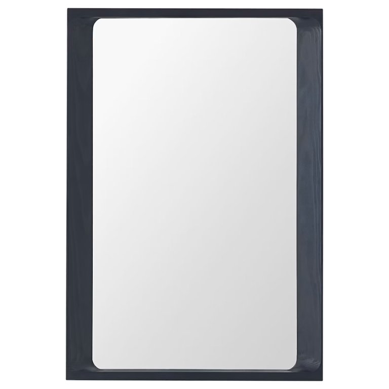 wood frame mirror