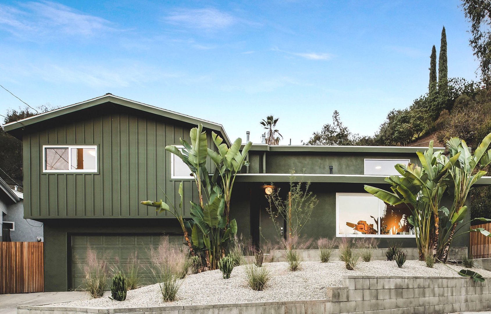 green exterior